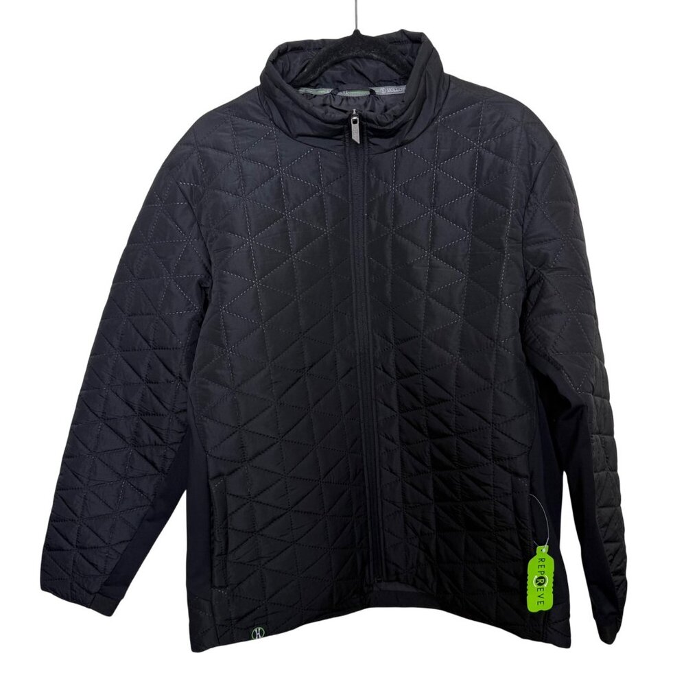 Holloway Sportswear Black Repreve Eco Jacket Size Large NWT